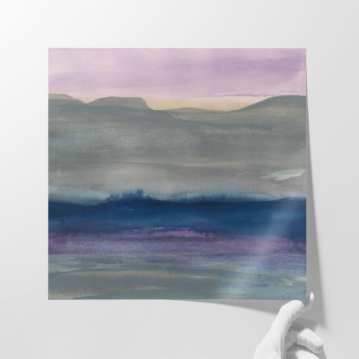 Huge Wall Art for Hallway – oversized framed abstract landscape