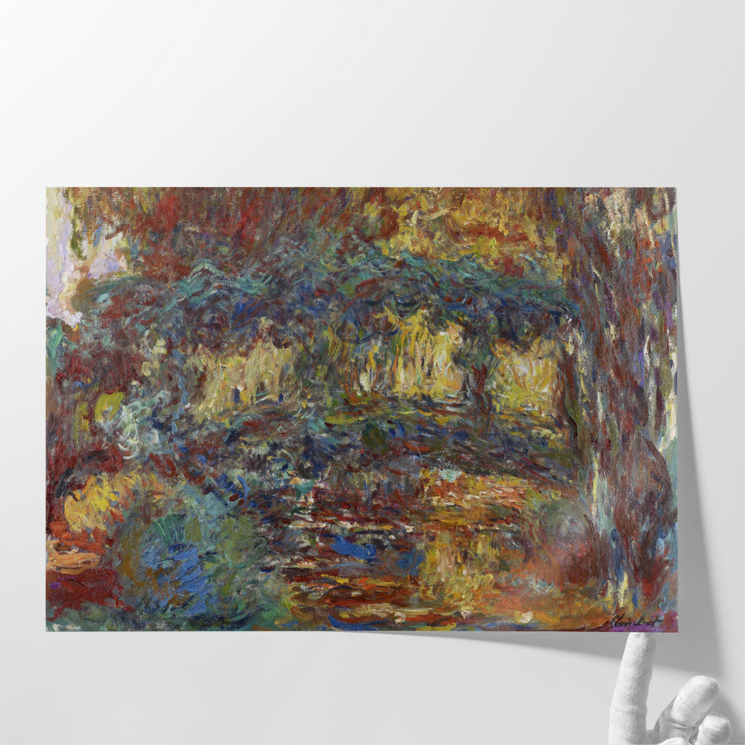 The Japanese Footbridge, 1920–1922 - Canvas Print Wall Art