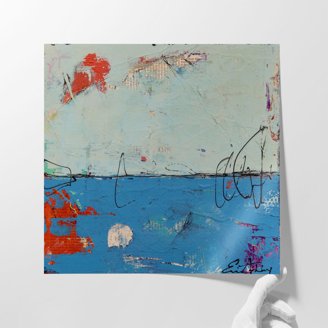 Extra Large Hallway Artwork – oversized abstract piece in calming palette