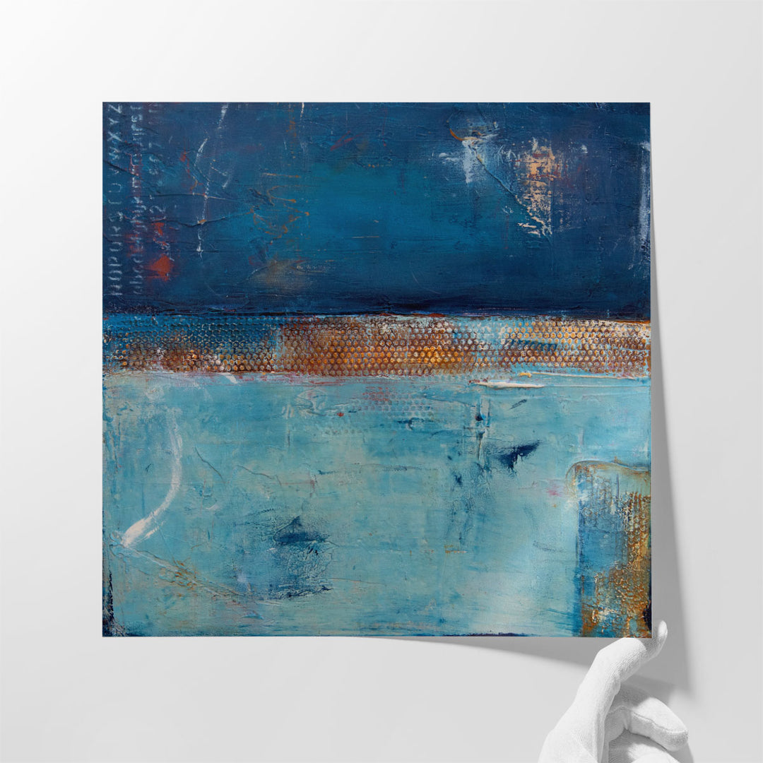Large living room wall decor in bold abstract style