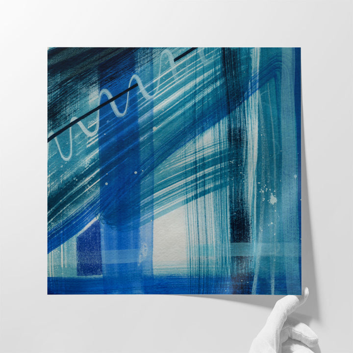 Blue Belle I - Canvas Print Wall Art