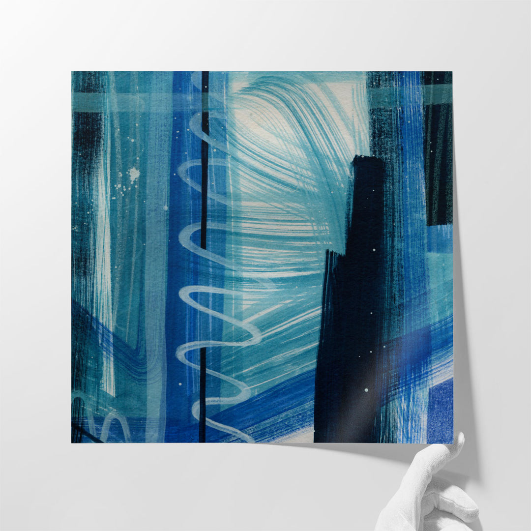 Blue Belle II - Canvas Print Wall Art