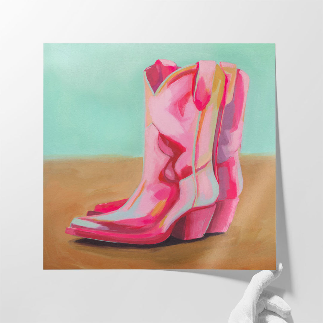 Cowboy Barbee II - Canvas Print Wall Art