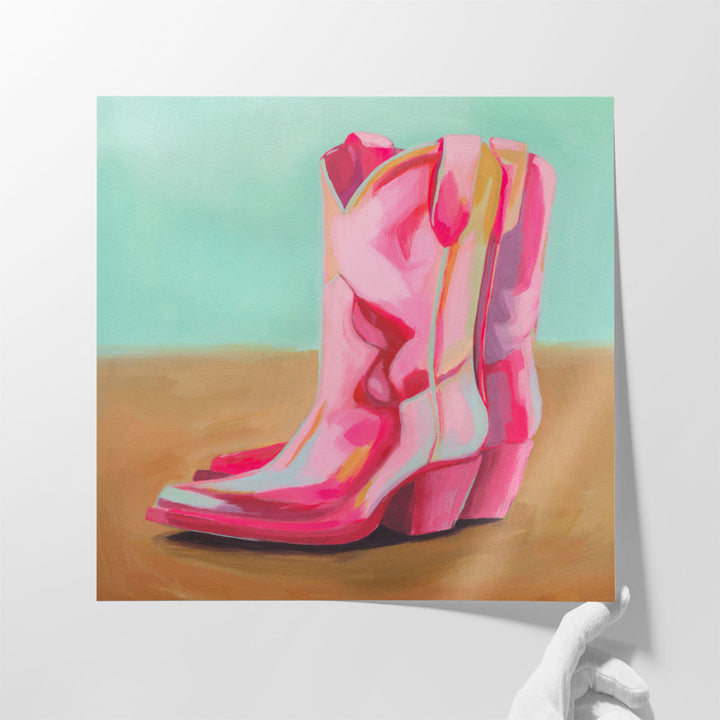 Cowboy Barbee II - Canvas Print Wall Art