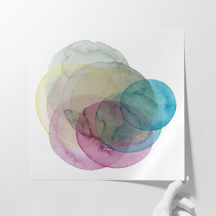Evolving Planets II - Canvas Print Wall Art
