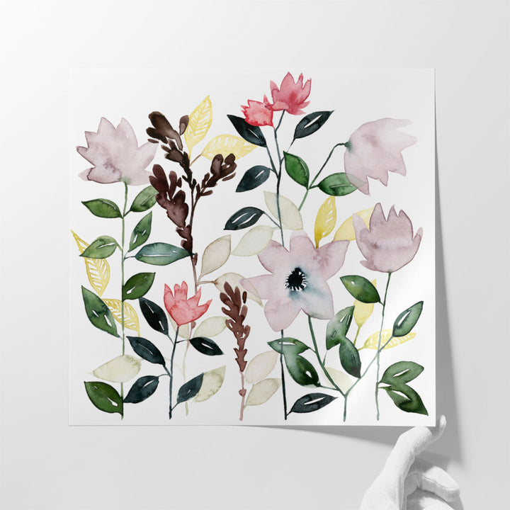 Garland Tide I - Canvas Print Wall Art