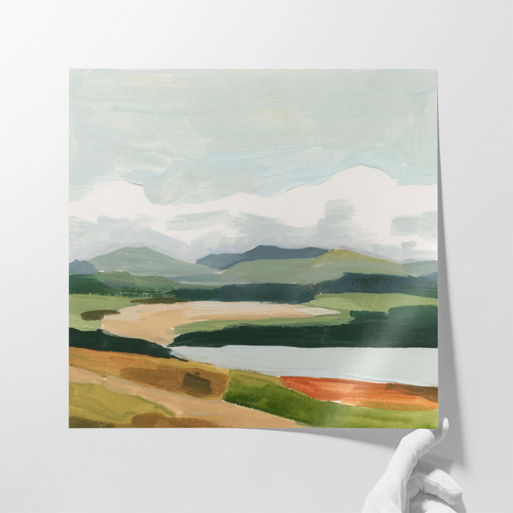 Watercolor art prints for farmhouse décor