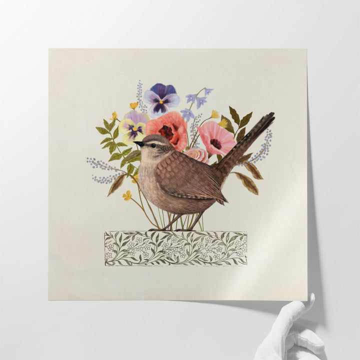 Avian Collage I - Canvas Print Wall Art
