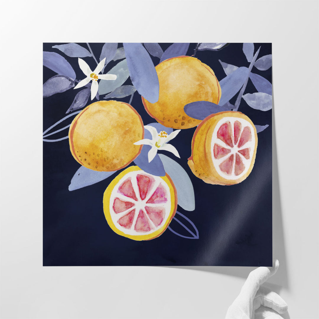 kitchen wall decor – vibrant fruit motif
