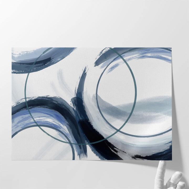 Large painting for living room with modern layout