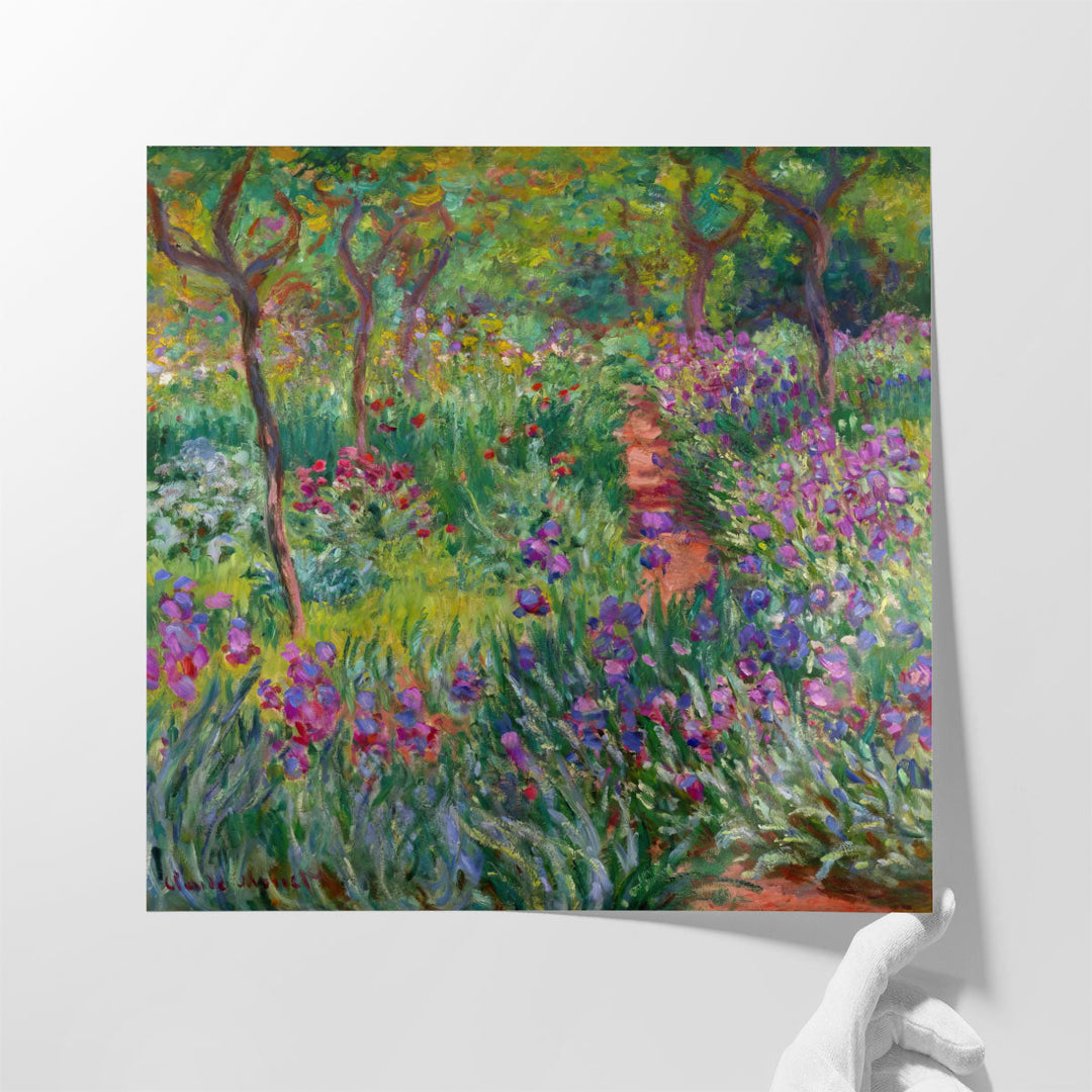 The Iris Garden at Giverny, 1899 - 1900 - Canvas Print Wall Art