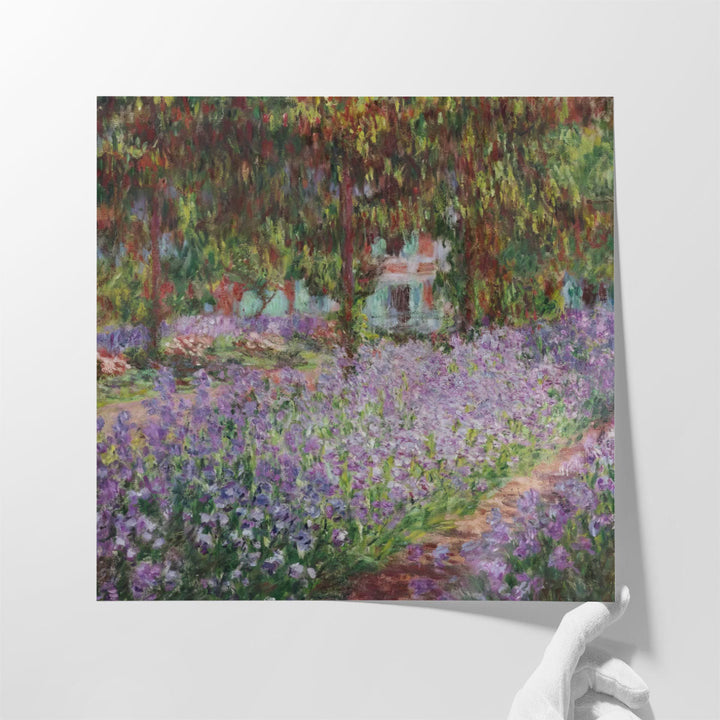 Irises in Monet's Garden, 1900 - Canvas Print Wall Art