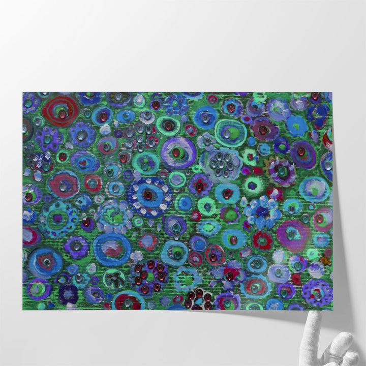 Oversized Canvas Wall Art for Bedroom – large abstract with textured design