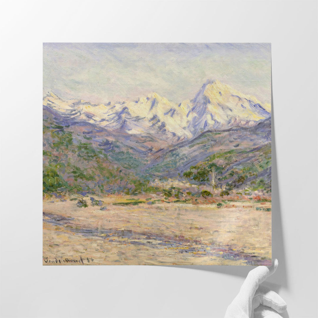 The Valley of the Nervia, 1884 - Canvas Print Wall Art