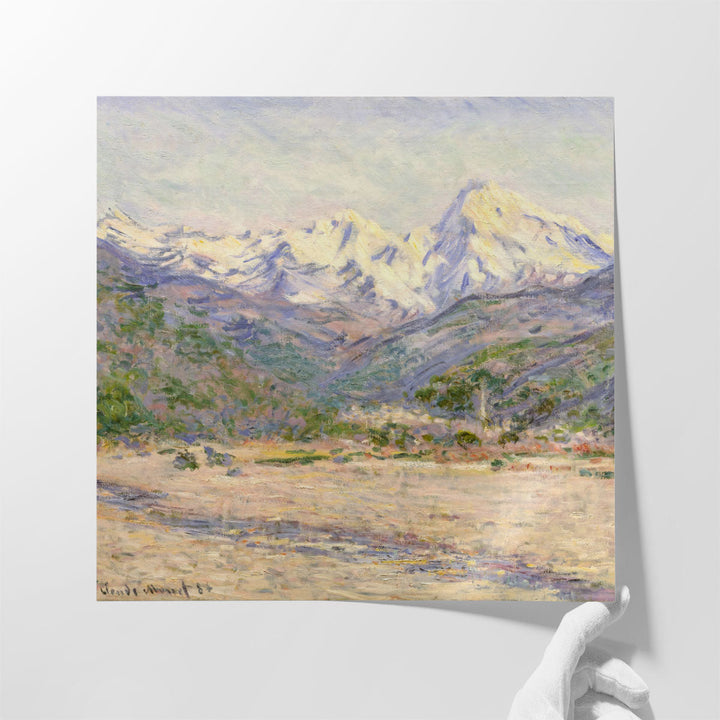 The Valley of the Nervia, 1884 - Canvas Print Wall Art