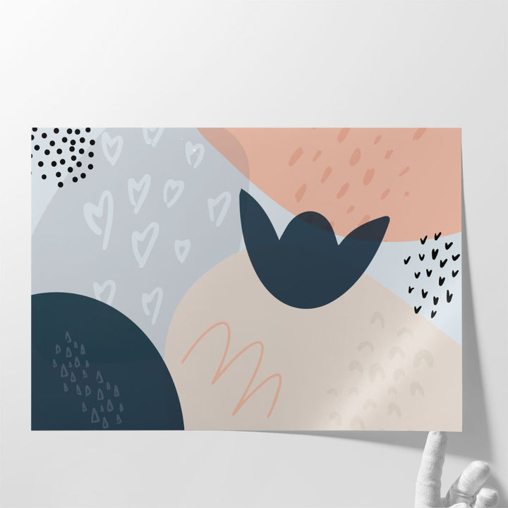 Huge Modern Canvas Wall Art for Entryway