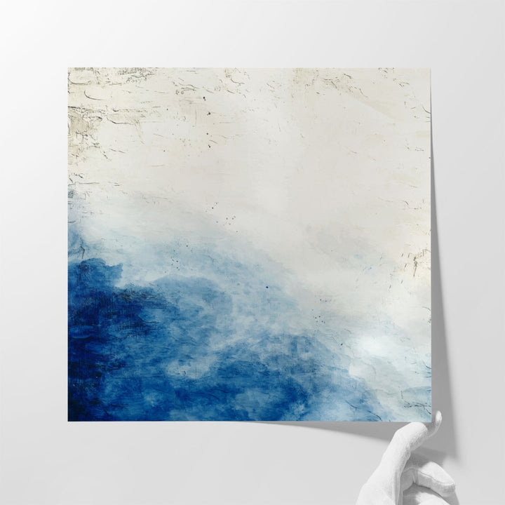 living room art – serene abstract focal point