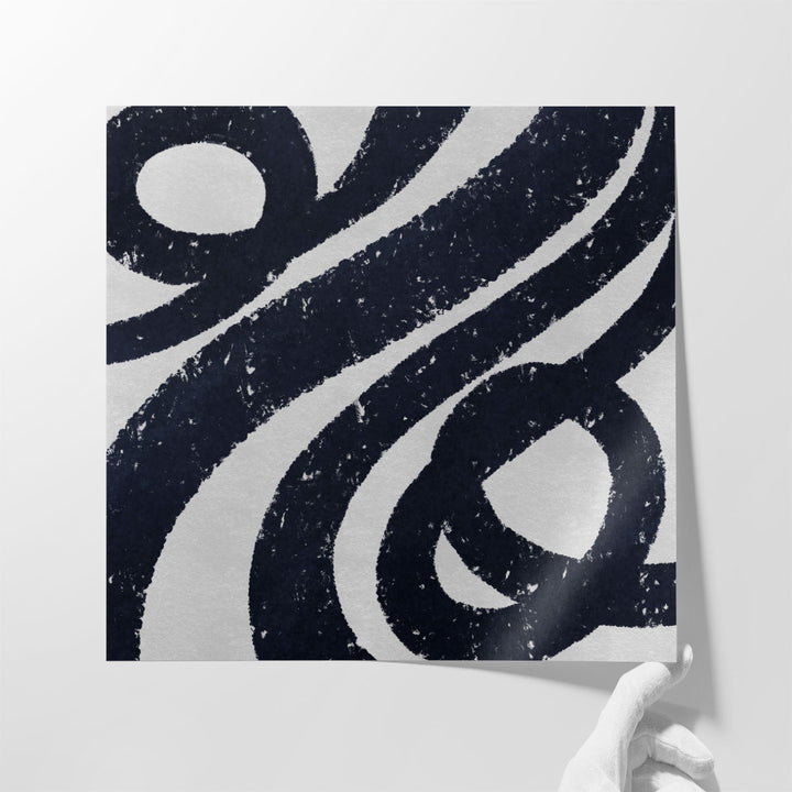 40x40 Modern Canvas Wall Art entryway focal