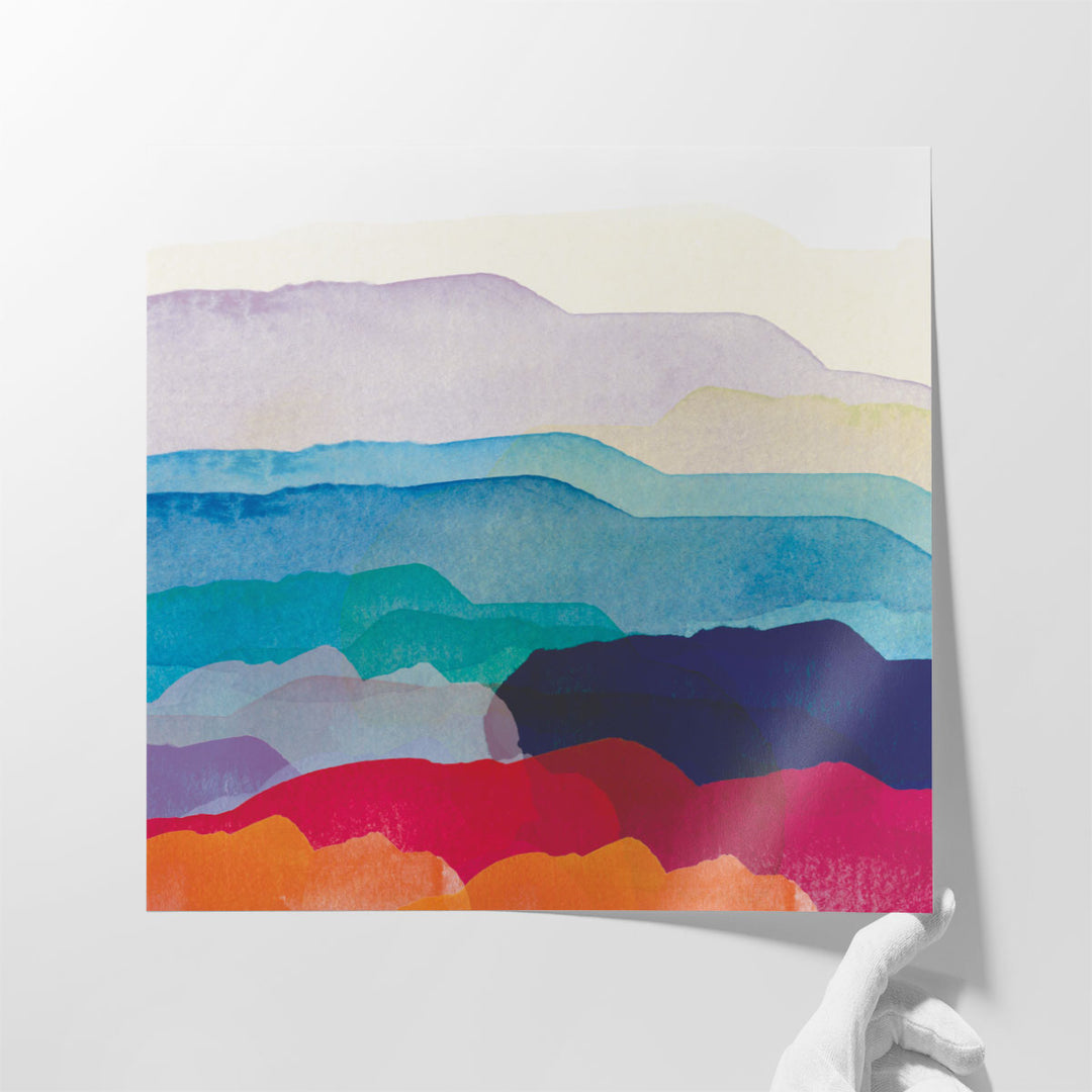 Club Watercolors 2 - Canvas Print Wall Art