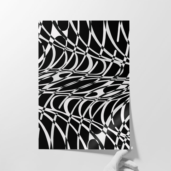 Large geometric art prints home decor focal