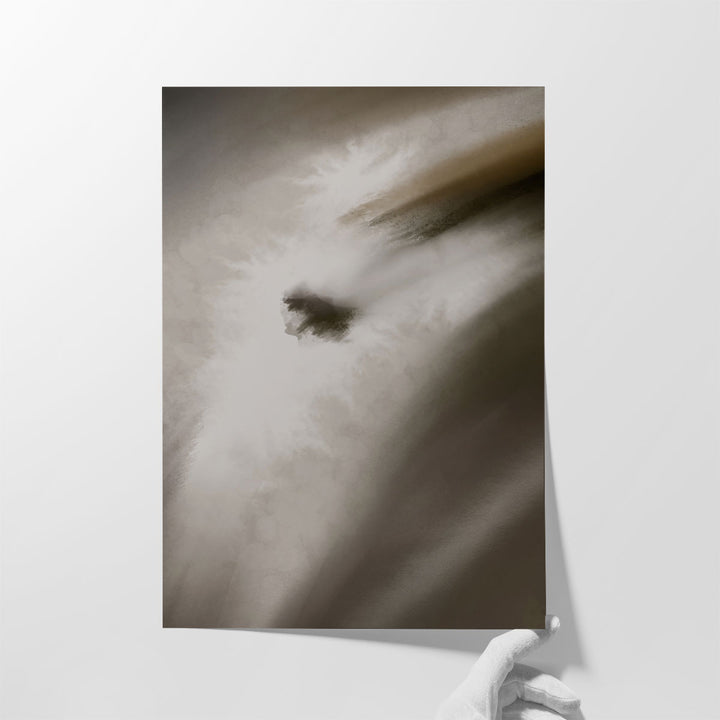large living room decor – serene wall art display