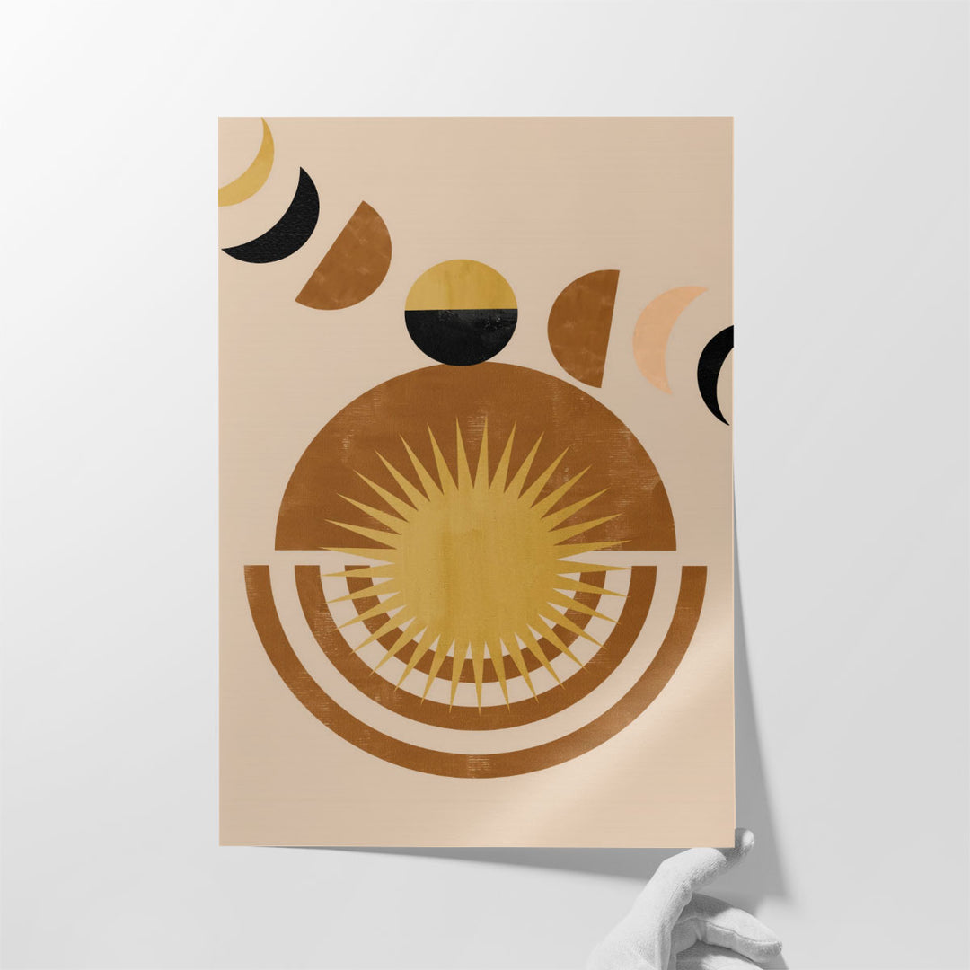 Big Framed Abstract Wall Art living room