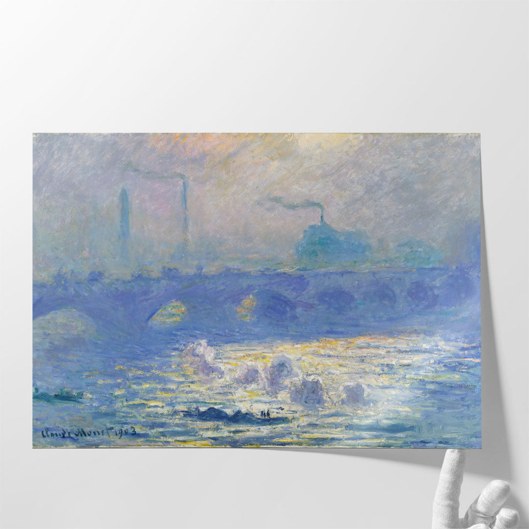 Waterloo Bridge, 1903 - Canvas Print Wall Art