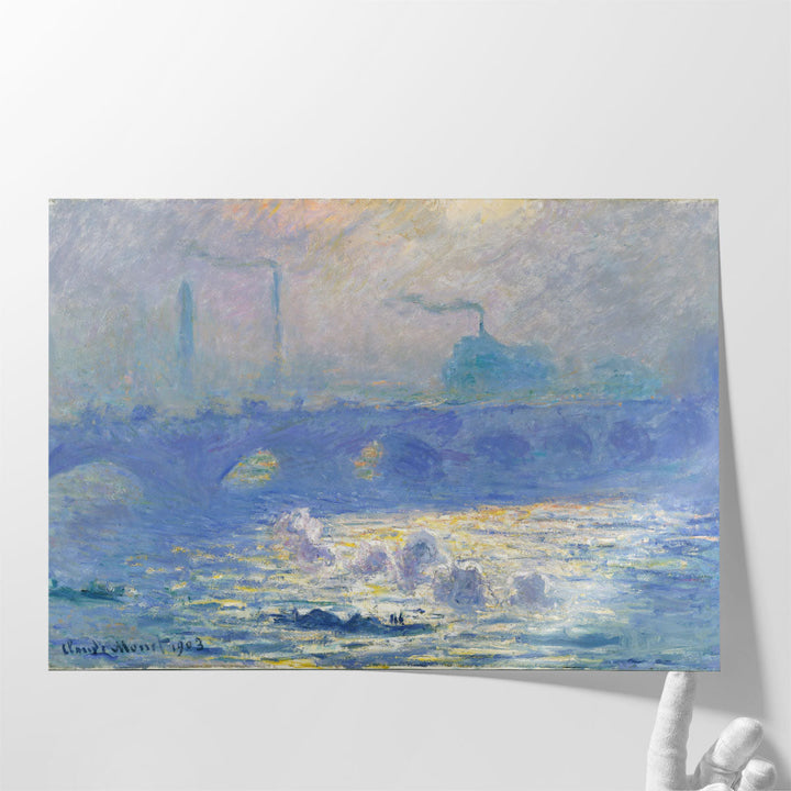 Waterloo Bridge, 1903 - Canvas Print Wall Art