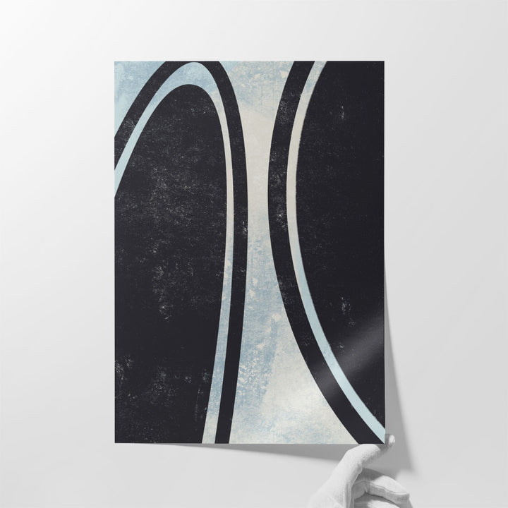 Minimalist Art Prints for Hallway clean line décor