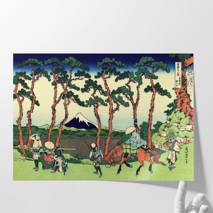 Hodogaya On The Tokaido - Canvas Print Wall Art