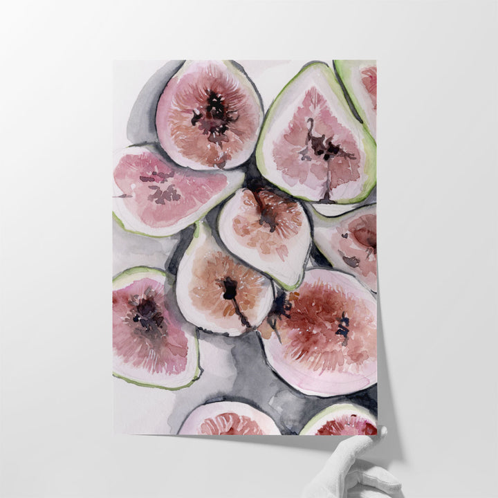 modern kitchen wall decor – stylish fruit artwork