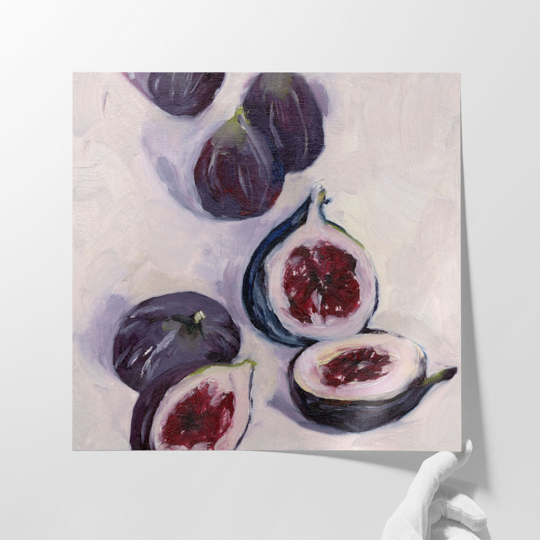 culinary wall print – ripe figs artwork