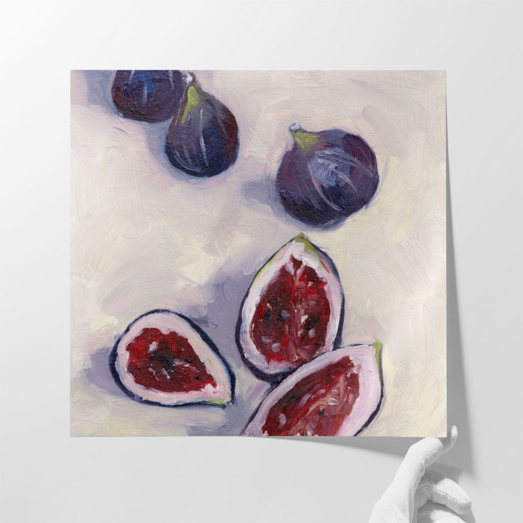 fig canvas – neutral backdrop composition