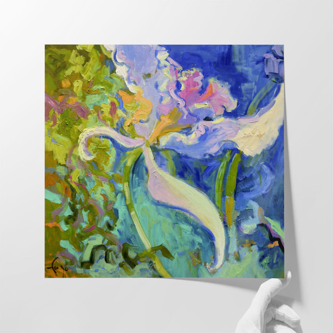 Orchid House I - Canvas Print Wall Art