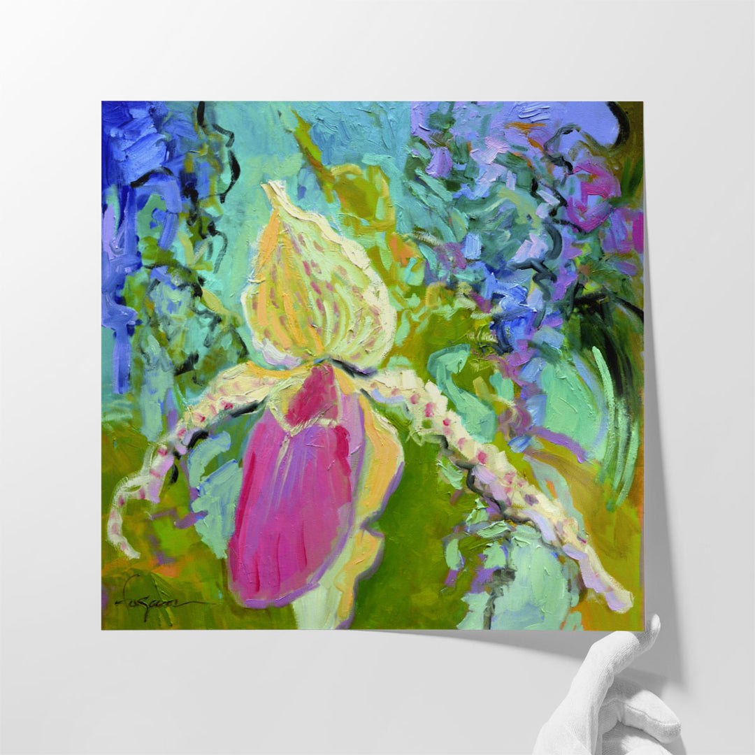 Orchid House II - Canvas Print Wall Art
