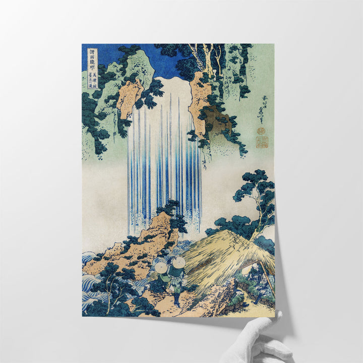 Yoro Waterfall in Mino Province, 1760-1849 - Canvas Print Wall ArtYoro Waterfall in Mino Province, 1760-1849 - Canvas Print Wall Art