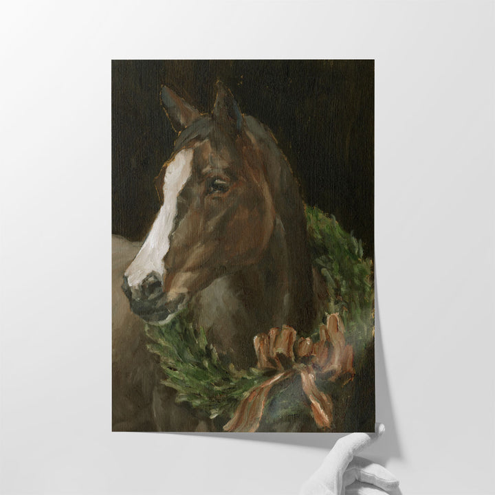 Holiday Horse II - Canvas Print Wall Art
