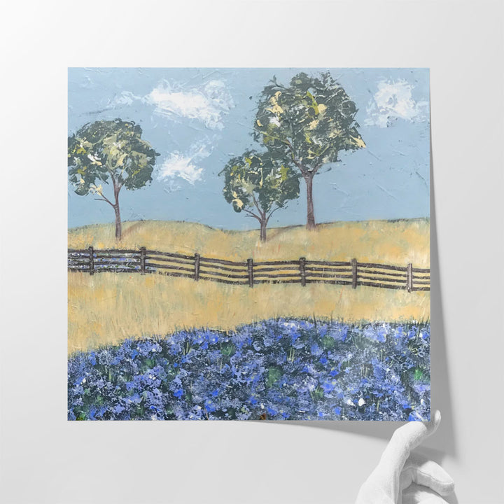 Landscape canvas prints for farmhouse décor