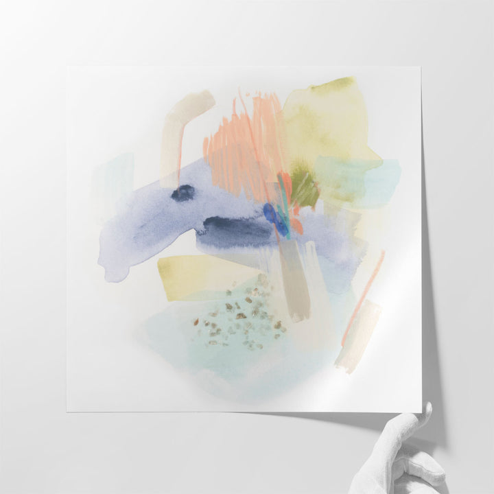 Extra Large Hallway Artwork – oversized neutral watercolor canvas