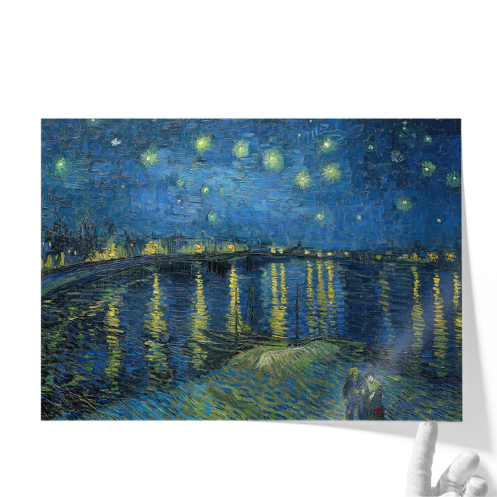 Starry Night Over the Rhone, 1888 - Canvas Print Wall Art