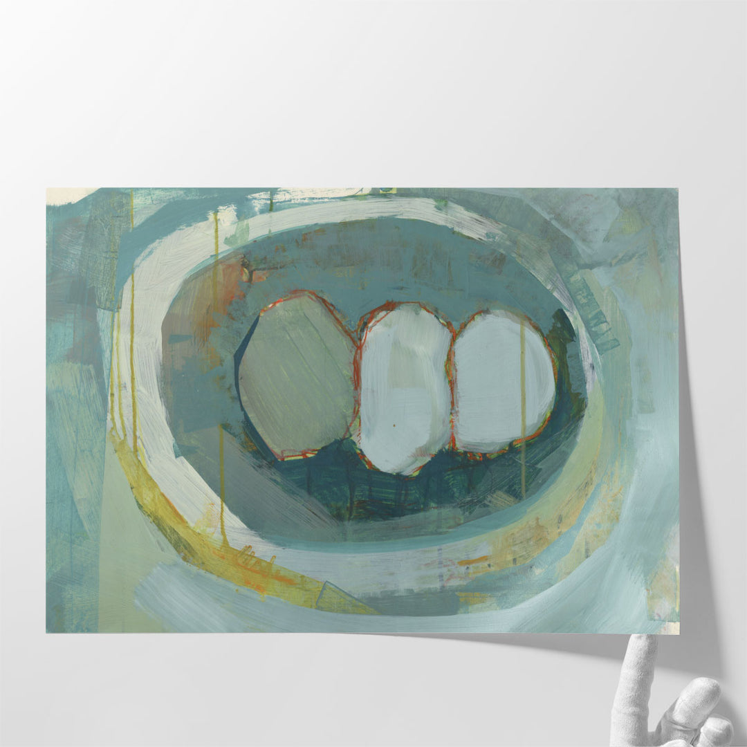 Blue Nest I - Canvas Print Wall Art