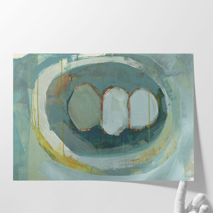 Blue Nest I - Canvas Print Wall Art