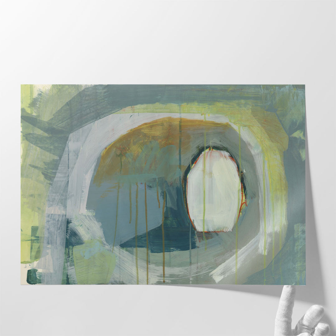 Blue Nest II - Canvas Print Wall Art