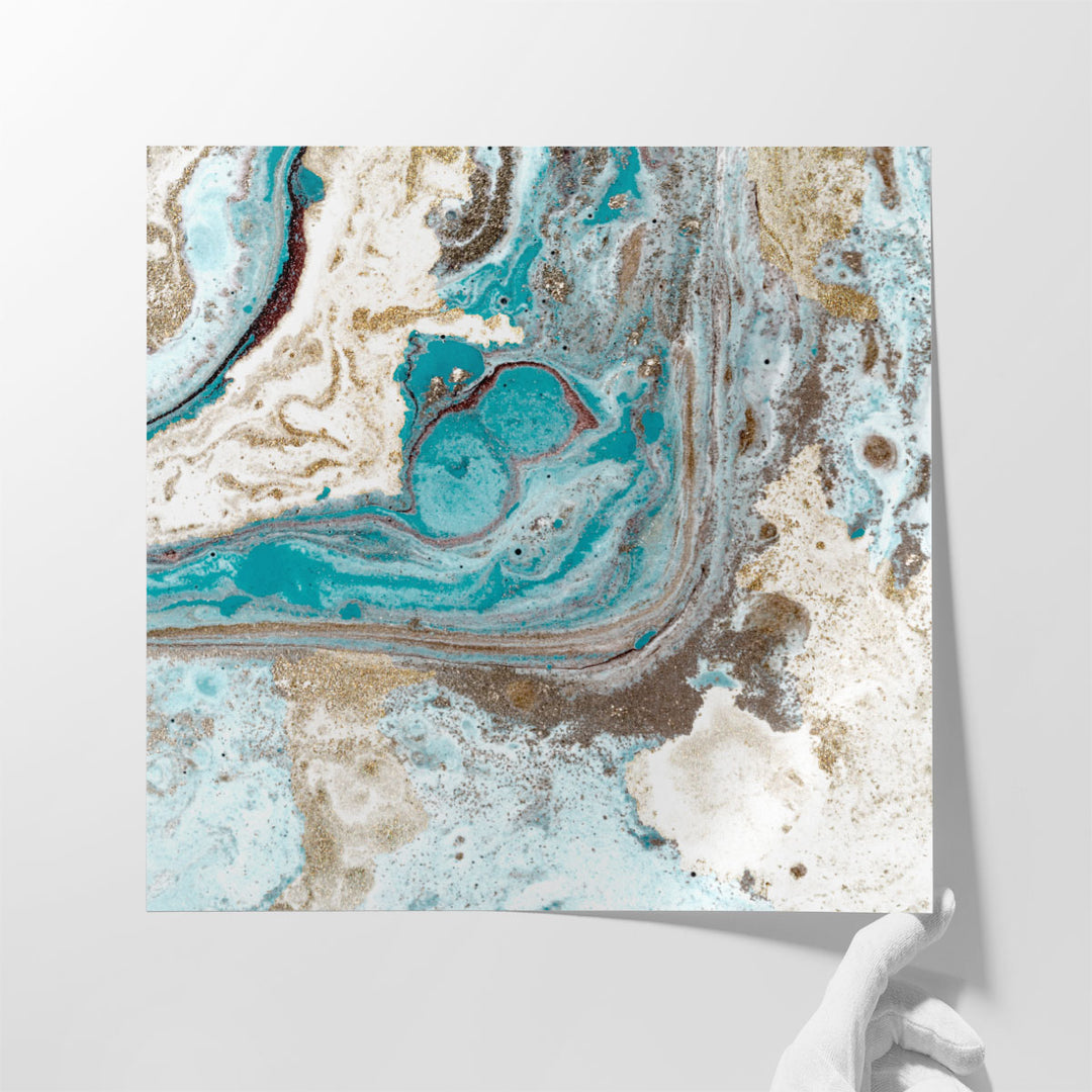 Turquoise 1 - Canvas Print Wall Art