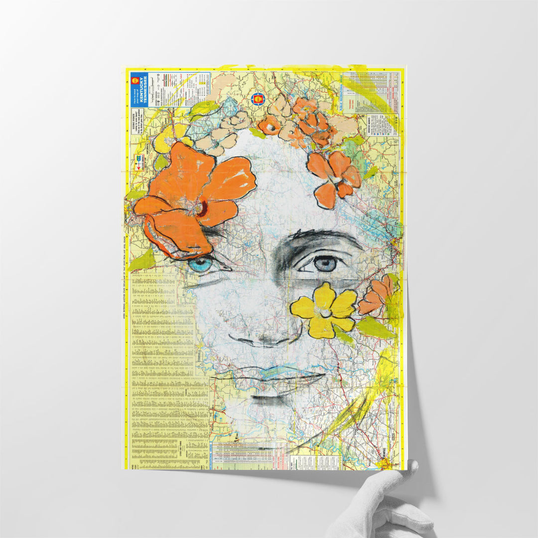 Vintage Travel Wall Art for Living Room focal