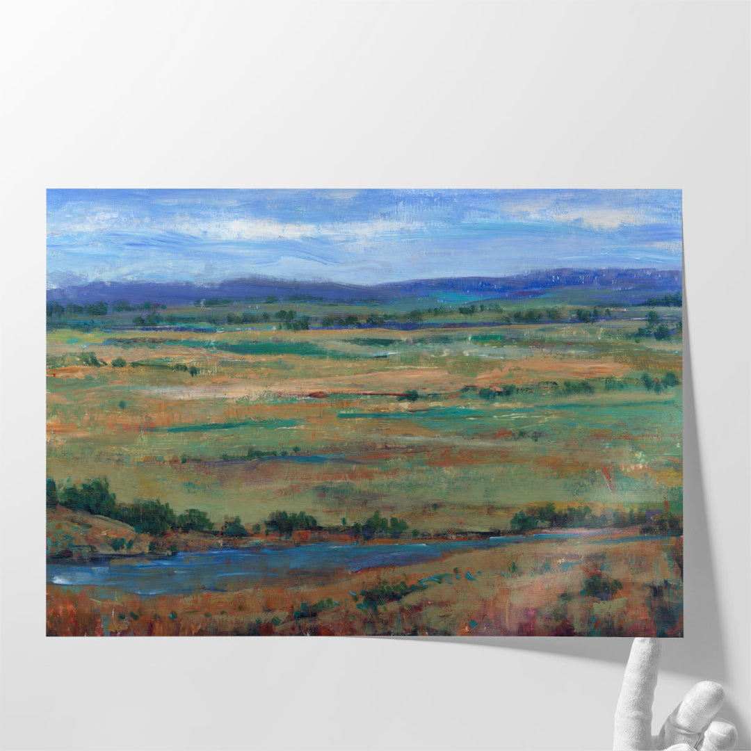 Large farmhouse canvas prints with scenic view