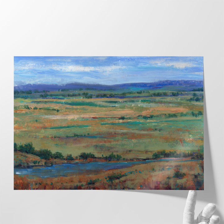 Large farmhouse canvas prints with scenic view