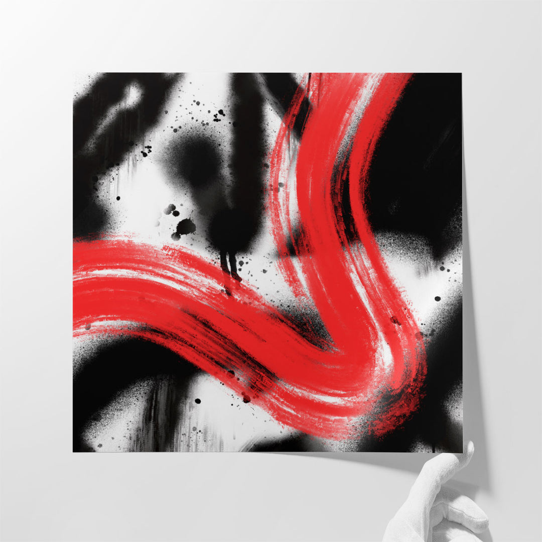 hallway art serene modern focal piece