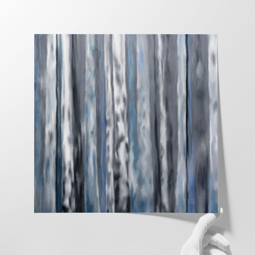 Forest Of Blue - Canvas Print Wall Art