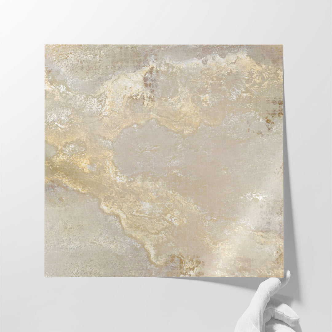 Golden Stream - Canvas Print Wall Art